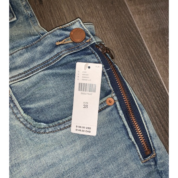 NWT Blank NYC Josey Denim Distressed Overalls size 28 RUNS BIG - Picture 6 of 9